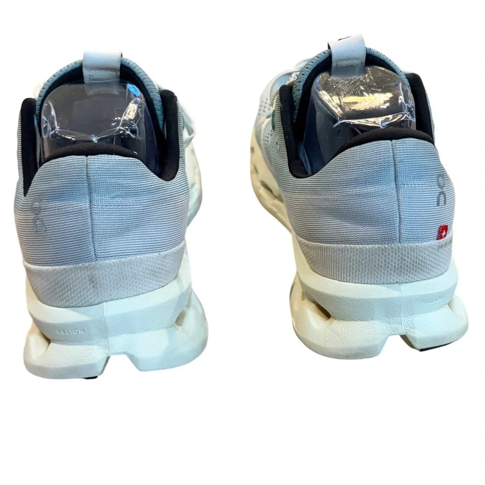 On Cloudsurfer Helion‎ CloudTec Phase Light Blue Running Shoes W10.5 No insole